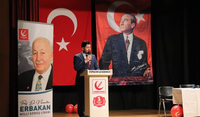 Yeniden Refah Partisi İlçe Başkanı Osman Çelmeli güven tazeledi
