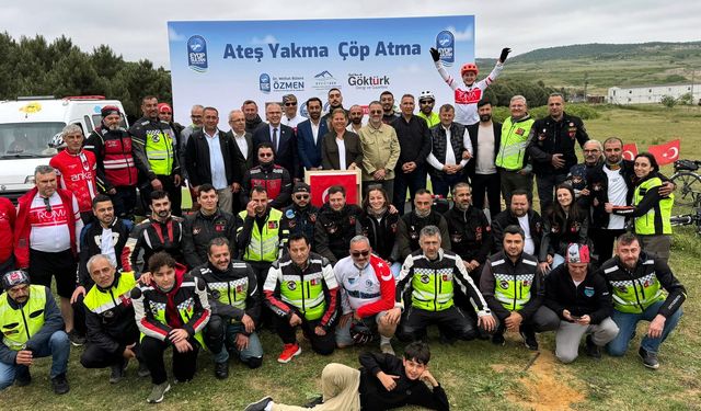 Eyüpsultan köylerinden doğaya güçlü mesaj “Ateş Yakma, Çöp Atma!”