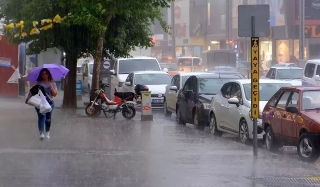 8 ile gök gürültülü sağanak yağış geliyor! Meteoroloji uyardı! İşte sağanak beklenen iller