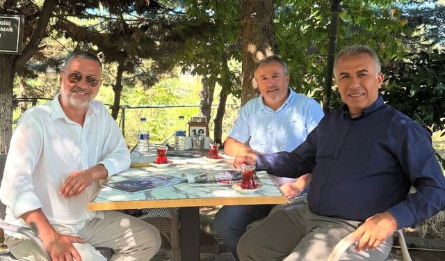 Göktürk Dergisi’nden İMMİDER Başkanı İrfan Tutacak’a Ziyaret