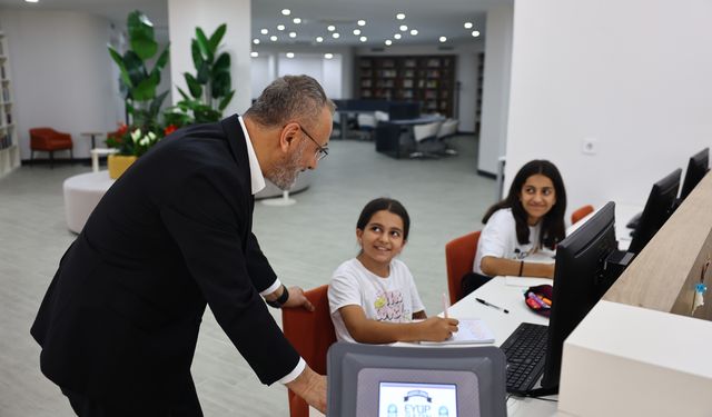 Eyüpsultan’a yeni bir nefes: Esentepe Kütüphanesi hizmete açıldı
