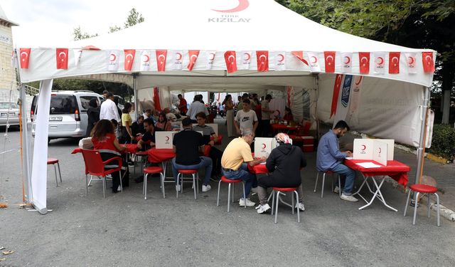 Eyüpsultanlılardan Kan Bağışı Seferberliği’ne büyük destek