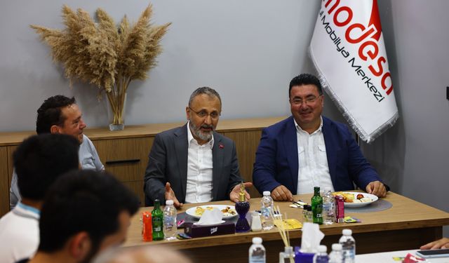 Başkan Özmen, MODESA esnafıyla buluştu