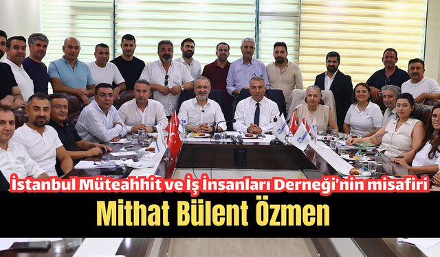 Mithat Bülent Özmen, İMİDER'i ziyaret etti