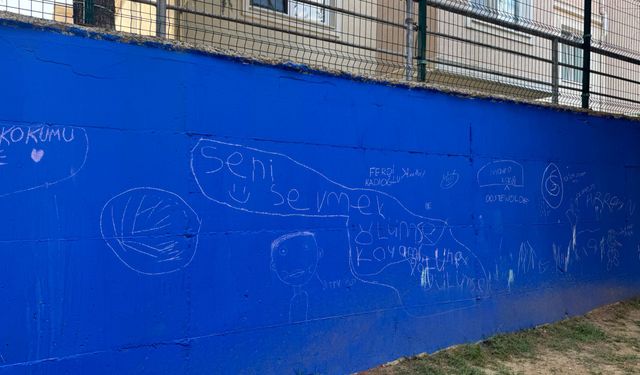 Filli Park’ın Yeni Boyanan Duvarları Yeniden Karalandı