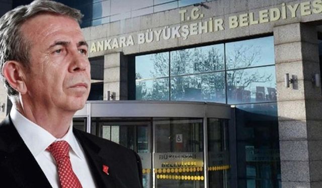 Ankara Büyükşehir Belediyesi Operasyonu