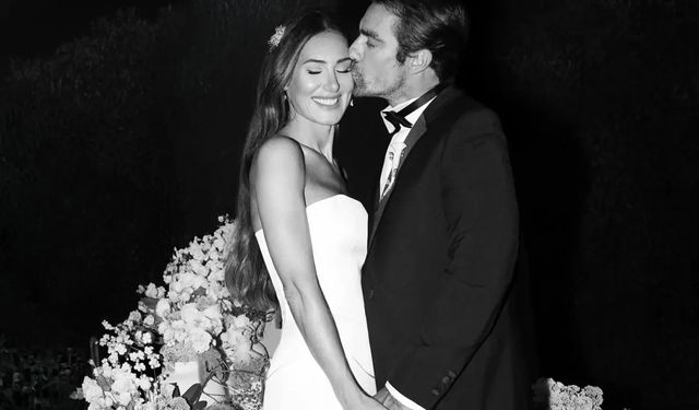 İbrahim Çelikkol ve Natali Yarcan dünyaevine girdi