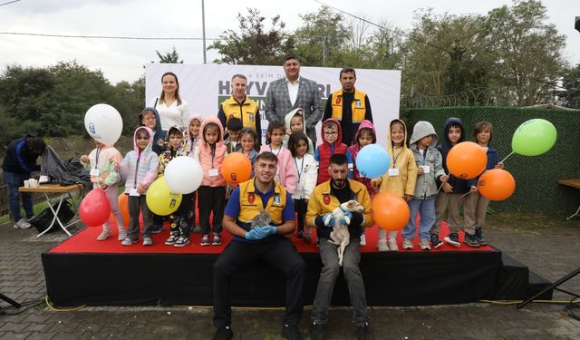 Hayvanları Koruma Günü etkinliği