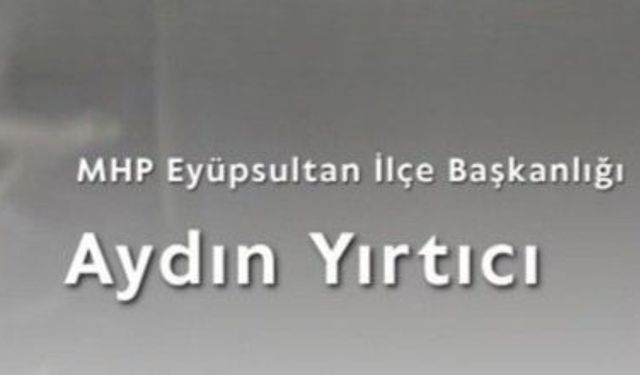 MHP Eyüpsultan İlçe Başkanlığı’ndan 10 Kasım Mesajı: “Cumhuriyetinle, İlkenle, Işığınla Anıyoruz”