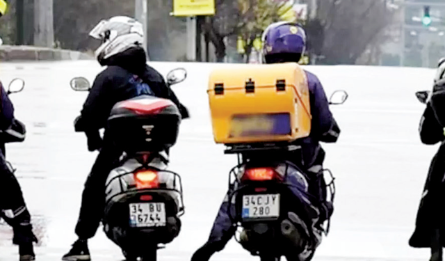 MOTORLU KURYE TEHLİKESİ