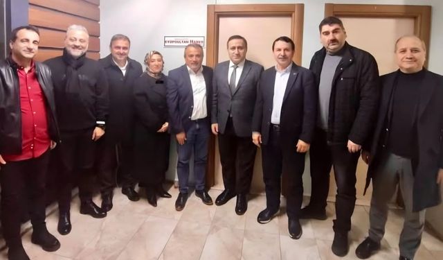 AK Parti’den Gazeteciler Derneği’ne Ziyaret