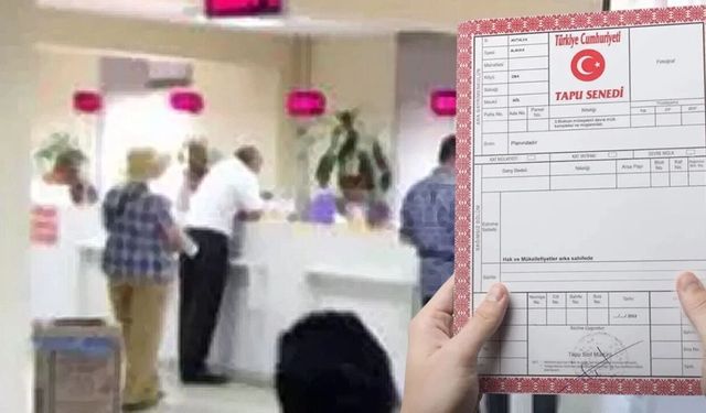 Noter ve tapuda 65 yaş kaosu