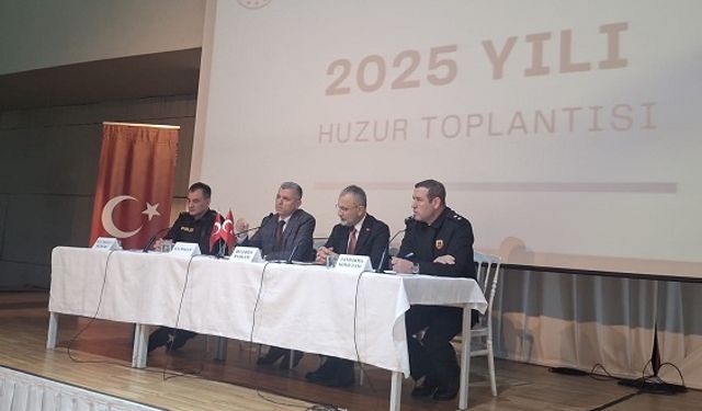 Eyüpsultan’da Huzur Toplantısı Yapıldı