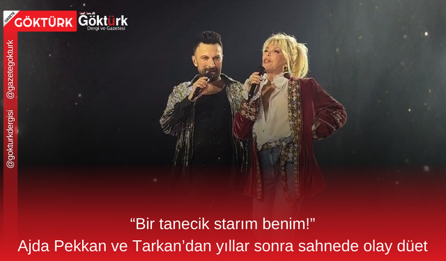 “Bir tanecik starım benim!” Ajda Pekkan ve Tarkan’dan yıllar sonra sahnede olay düet