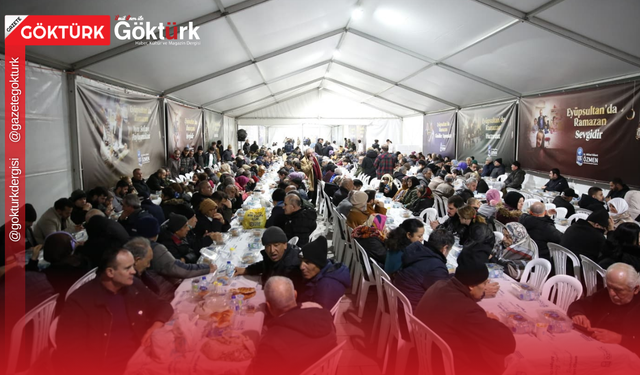 Ramazan’ın bereketi Eyüpsultan’da gönül sofralarında paylaşılıyor