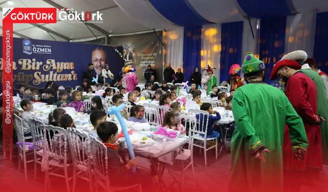 Çocuklar Ramazan Ayı’nın güzelliklerini Eyüpsultan’da yaşıyor