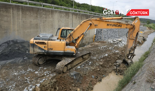 Göktürk’te Dere Islahı ve Çevre Düzenleme Çalışmaları Devam Ediyor