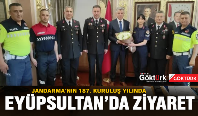 Eyüpsultan'da Jandarma'nın 187. kuruluş yılı ziyareti
