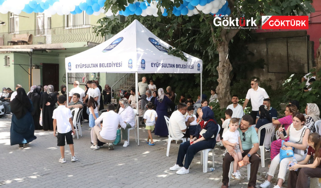 Eyüpsultanlı çocukların sünnet işlemleri başladı