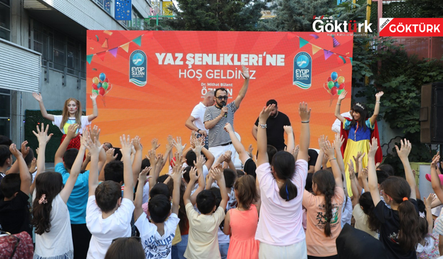 Çocuklara en güzel tatil hediyesi Eyüpsultan Belediyesi’nden