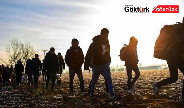 Şık kıyafetlerle gizlenmeye çalıştılar: 12 göçmen yelkenlide yakalandı