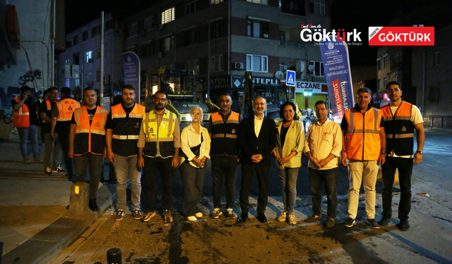 İslambey Caddesi’nde asfalt seferberliği