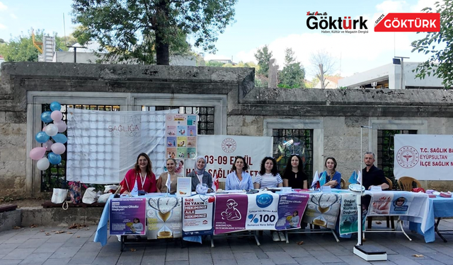 Eyüpsultan’da 3-9 Eylül Halk Sağlığı Haftası Etkinlikleri