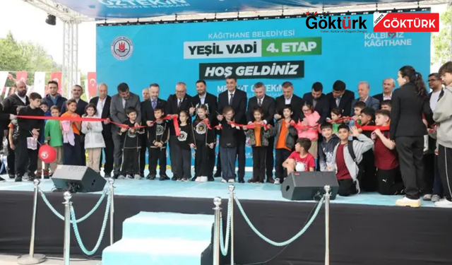 Kağıthane’de Yeşil Vadi’ye Yeni Yaşam Alanı