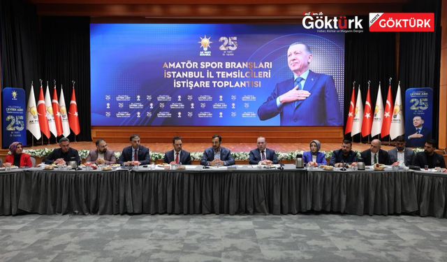 AK Parti İstanbul’da 45 amatör spor branşının temsilcisi bir araya geldi