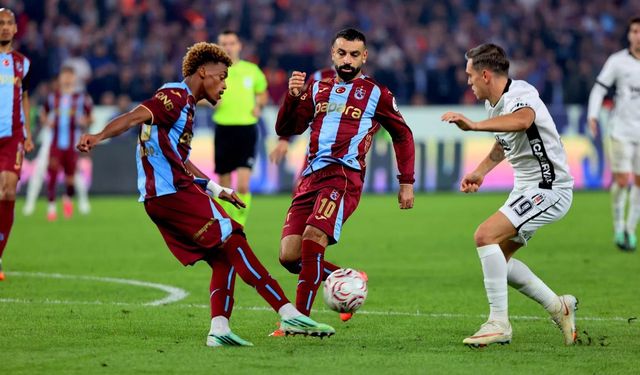 Trabzon'da Salah Rüzgarı! Trabzonspor, Beşiktaş’ı 2-0 Yendi...