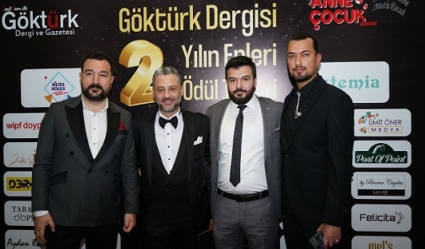 GÖKTÜRK DERGİSİ 2. YILIN ENLERİ ÖDÜL TÖRENİ