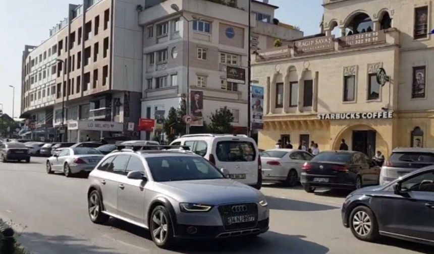 Göktürk’te Okul Çıkışında Trafik Kâbusu