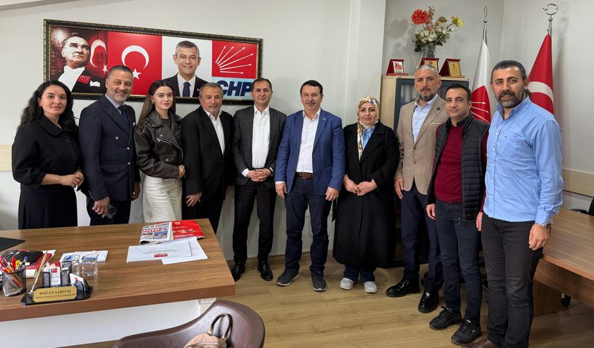 Eyüpsultan Gazeteciler Derneği’nden CHP İlçe Başkanı Sarıtaş’a Ziyaret