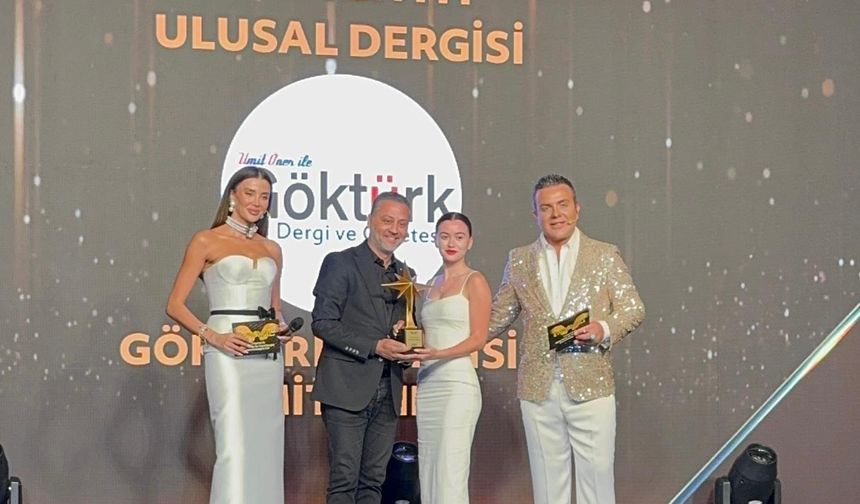 YILIN EN İYİ ULUSAL DERGİSİ "GÖKTÜRK DERGİSİ"