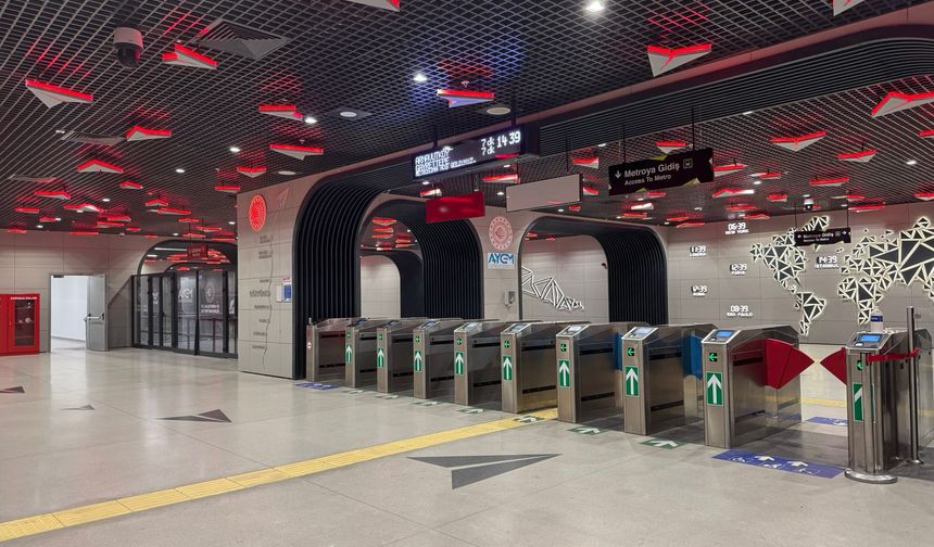 M11 Göktürk Metro İstasyonu Bir Yılı Geride Bıraktı