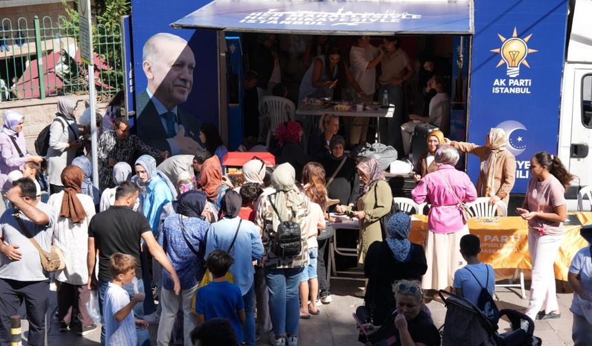 AK Parti Eyüpsultan’da Saha Çalışmaları Devam Ediyor