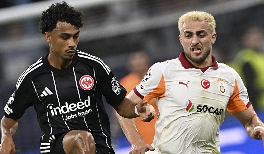 Avrupa'da kötü başlangıç: Galatasaray, Frankfurt deplasmanında 5-1 yenildi
