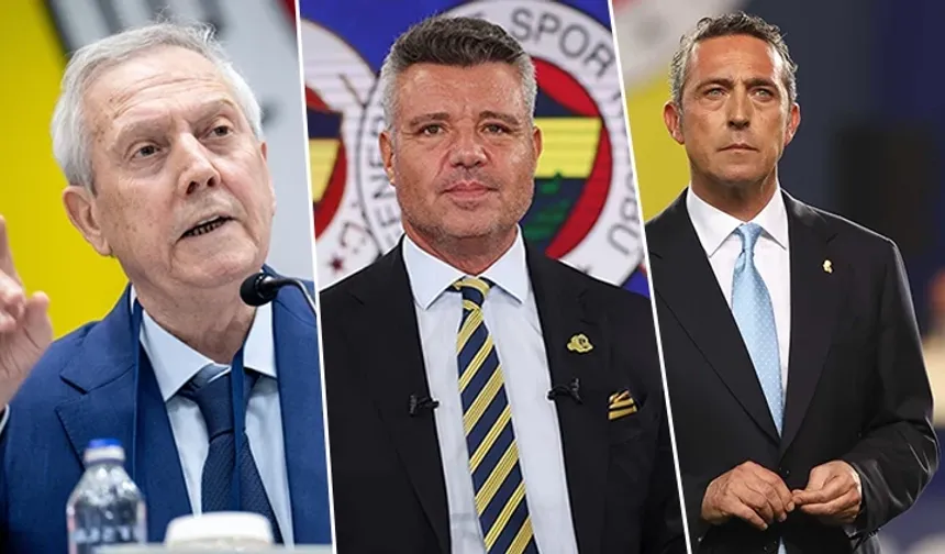 Fenerbahçe'de başkanlar karşı karşıya! Sadettin Saran, Ali Koç ve Aziz Yıldırım konuşacak