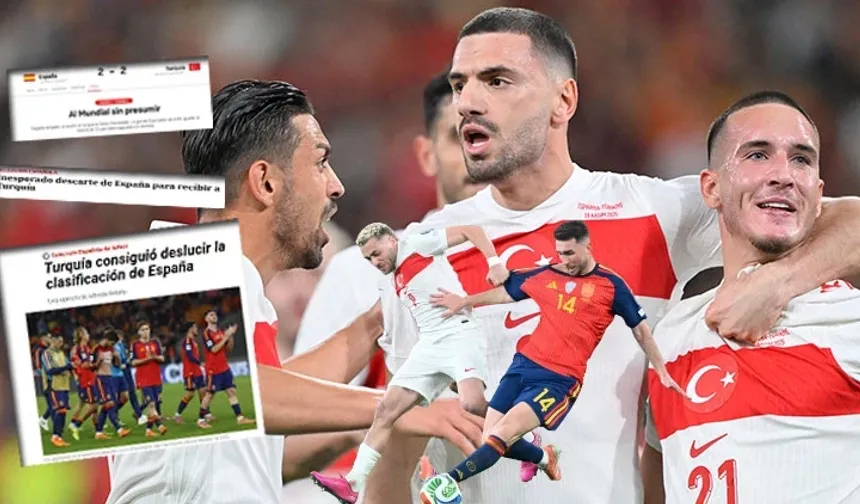 İspanya’da, Türkiye maçı sonrası gazete manşetleri çıldırdı: Partimizi mahvettiler, hayallerimizi yıktılar!