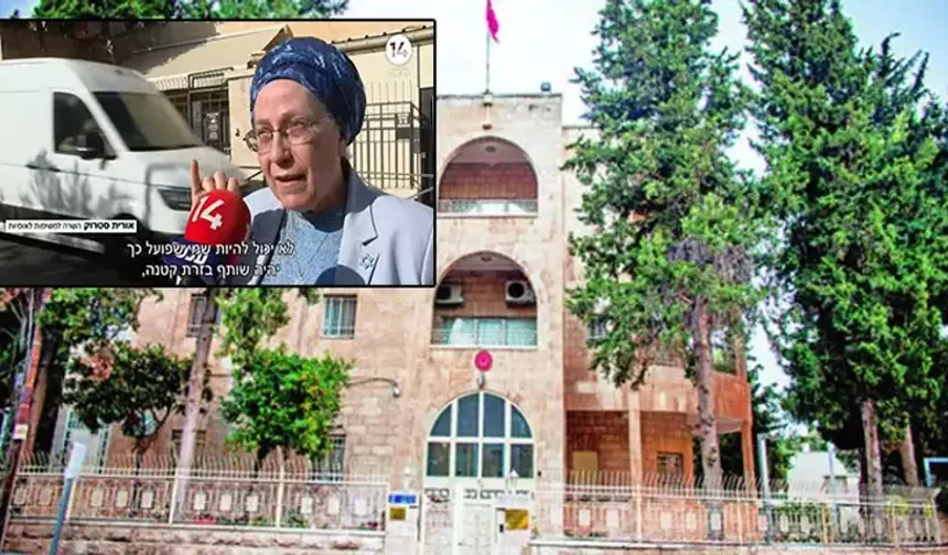 İsrailli aşırı sağcı bakandan Türkiye'nin Kudüs Başkonsolosluğu önünde çirkin provokasyon!