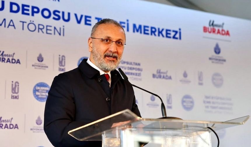 Eyüpsultan İçme Suyu ve Terfi Merkezi’nin temeli atıldı