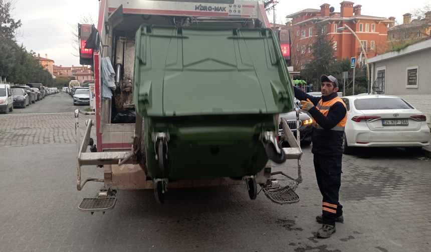 Göktürk’te Çöp Kovaları Yenileniyor: Daha Şık, Daha Temiz Sokaklar