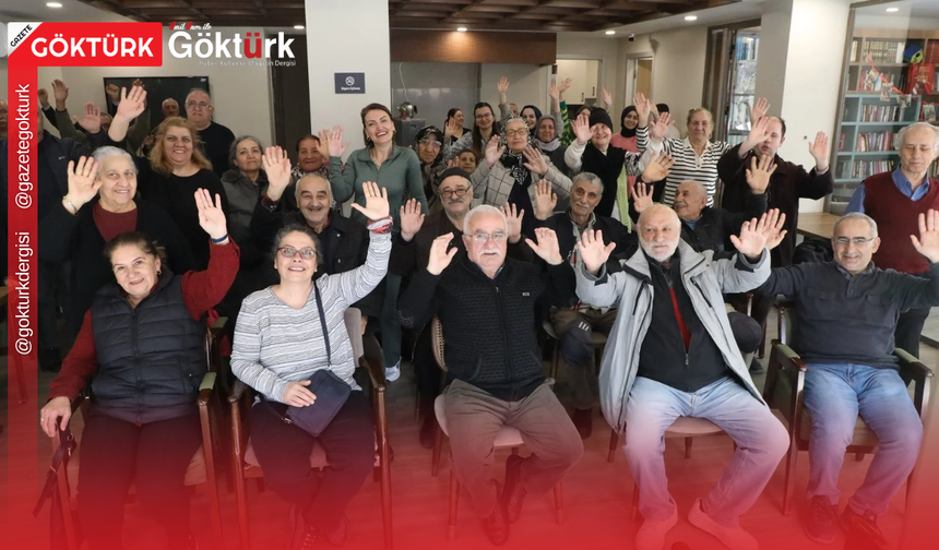 Yaş almış vatandaşlar için Sandalye Yogası etkinliği düzenlendi