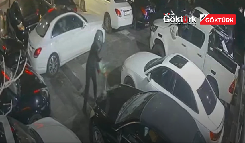 İstanbul’da Lüks Araçlara Kundaklama Saldırısı