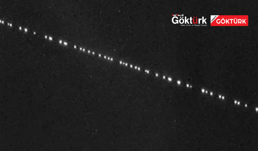 Kıbrıs Semalarında Gizemli Işık Dizilimi Görüldü