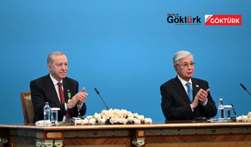 Cumhurbaşkanı Erdoğan Astana’da: Türkiye ile Kazakistan arasında 13 anlaşma