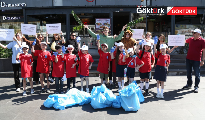 Öğrenciler çevre için yürüdüler