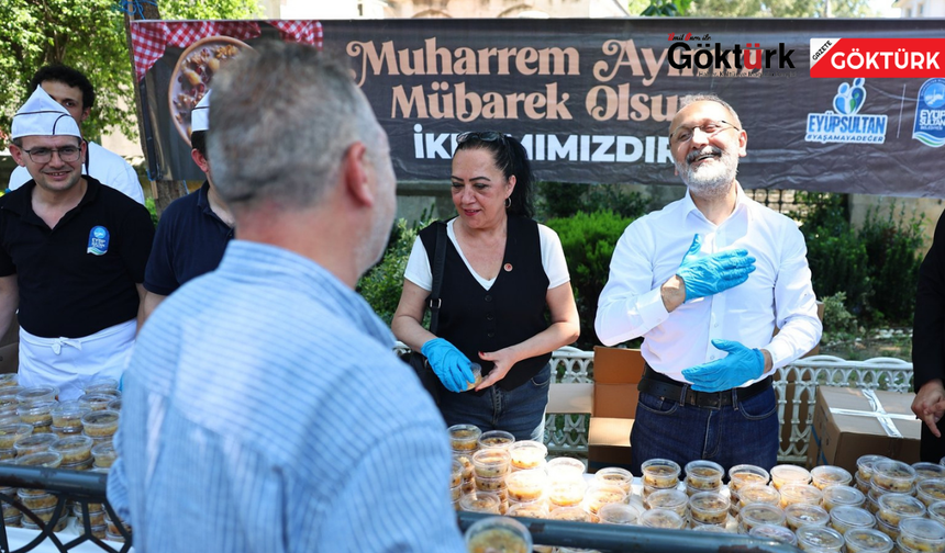 Eyüpsultan Belediyesi’nden Muharrem Ayında Aşure İkramı