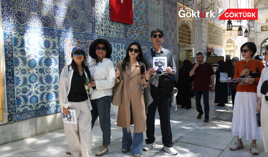 Dünyanın dört bir yanından ziyaretçiler Eyüpsultan’da buluşuyor