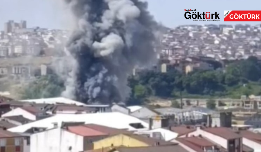 ARNAVUTKÖY'DE FABRİKA YANGINI: EKİPLER SEVK EDİLDİ